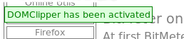 DOMClipper activated